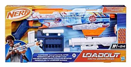 Nerf Εκτοξευτής Load Out Arctic Zerostriker N-Series για 8+ Ετών - Hasbro