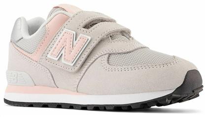 574 Classic Παιδικά Sneakers με Σκρατς Ροζ New Balance