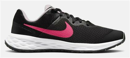 Nike Αθλητικά Παιδικά Παπούτσια Running Revolution 6 Black / Hyper Pink / Pink Foam από το MyShoe