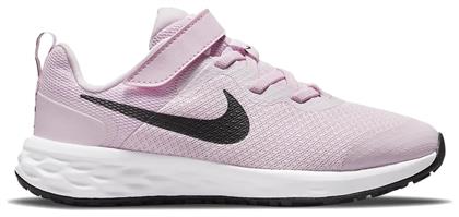 Revolution 6 Αθλητικά Παιδικά Παπούτσια Running με Σκρατς Pink Foam / Black Nike