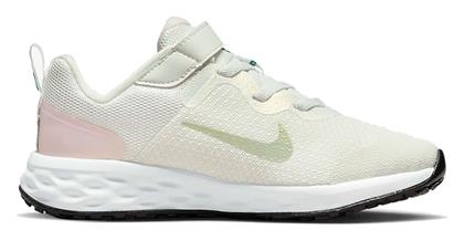 Αθλητικά Παιδικά Παπούτσια Running Revolution 6 Summit White / Pink Foam / Honeydew Nike