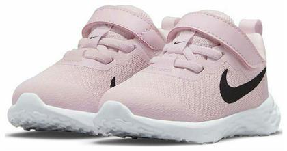 Revolution 6 Αθλητικά Παιδικά Παπούτσια Running με Σκρατς Pink Foam / Black Nike