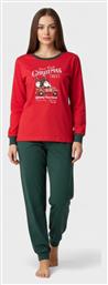 Παιδική Πιτζάμα Χειμωνιάτικη Κόκκινο Nina Club