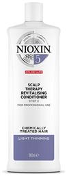 System 5 Scalp Therapy Revitalising Conditioner Step 2 Chemically Treated Hair Light Thinning 1000ml Nioxin