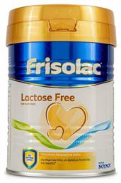 Γάλα σε Σκόνη Frisolac Lactose Free για 0m+ 400gr ΝΟΥΝΟΥ