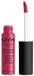 Makeup Soft Matte Lip Cream Long Lasting Liquid Κραγιόν Matte 18 Prague 8ml Nyx Professional
