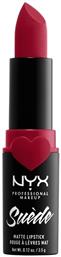 Makeup Suede Matte Κραγιόν Matte 09 Spicy 3.5gr Nyx Professional
