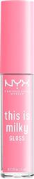 Nyx Professional Makeup This Is Milky Gloss 04 Milk It Pink από το Galerie De Beaute