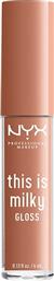 Nyx Professional Makeup This Is Milky Gloss 07 Cookies and Milk από το Attica