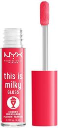 Nyx Professional Makeup This Is Milky Lip Gloss 13 Cherry Milk Shake 4ml