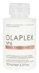 No.6 Bond Smoother Conditioner Αναδόμησης/θρέψης για Όλους τους Τύπους Μαλλιών 100ml Olaplex