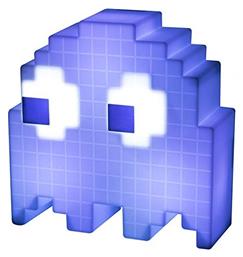 Led Παιδικό Διακοσμητικό Φωτιστικό Pac-Man Ghost με Εναλλαγές Χρωματισμών Λευκό 20x15x6εκ. Paladone από το Designdrops