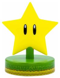 Led Παιδικό Διακοσμητικό Φωτιστικό Super Mario Bros Super Star Κίτρινο Paladone από το BlablaToys