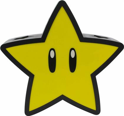 Paladone Led Παιδικό Φωτιστικό Projector Super Mario Bros Super Star με Προβολή Αστεριών Κίτρινο 25.5εκ.