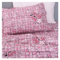 Cluster Σετ Σεντόνια Ημίδιπλα Βαμβακερά Lilac 170x260cm 3τμχ Palamaiki