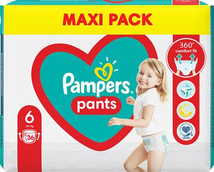 Pampers Pants Πάνες Βρακάκι No. 6 για 15+kg 36τμχ από το e-Fresh