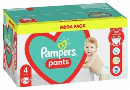 Pants Πάνες Βρακάκι No. 4 για 9-15kg 108τμχ Pampers