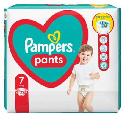 Pants Pants Πάνες Βρακάκι No. 7 για 17+kg 32τμχ Pampers από το Pharm24