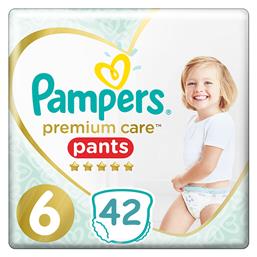 Premium Care Pants Πάνες Βρακάκι No. 6 για 15+kg 42τμχ Pampers