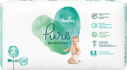 Pampers Πάνες με Αυτοκόλλητο Pure Protection No. 2 για 4-8kg 39τμχ από το Pharm24
