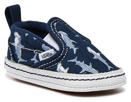 Πάνινα Παπούτσια Vans Slip-on V Crib Vn000cruber1 Blue/multi Πάνινα Παπούτσια Vans