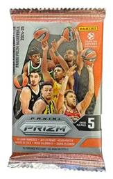 – 2024-25 Prizm Turkish Airlines Euroleague Basketball Hobby Pack 5 Cards Panini