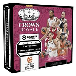 Euroleague Crown Royale Basketball Μονές Κάρτες Panini