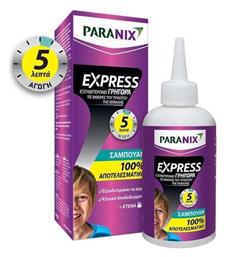 Express Αντιφθειρικό Σαμπουάν & Χτενάκι για Παιδιά 200ml Paranix