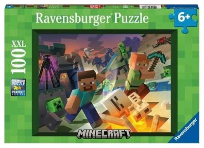 Παιδικό Puzzle Monster Minecraft 100pcs για 6+ Ετών Ravensburger από το Plus4u