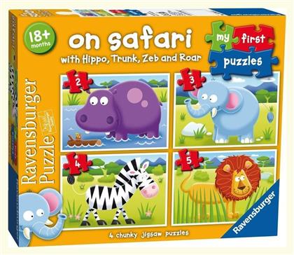 Παιδικό Puzzle On Safari 17pcs για 1.5+ Ετών Ravensburger