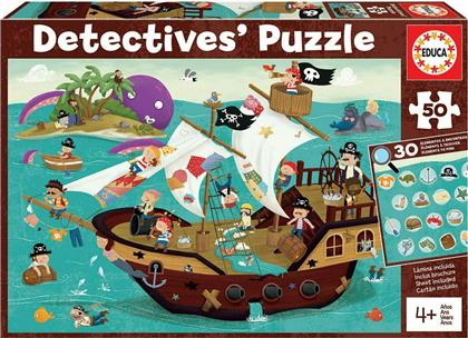 Παιδικό Puzzle Pirates Boat Detectives 50pcs για 4+ Ετών Educa