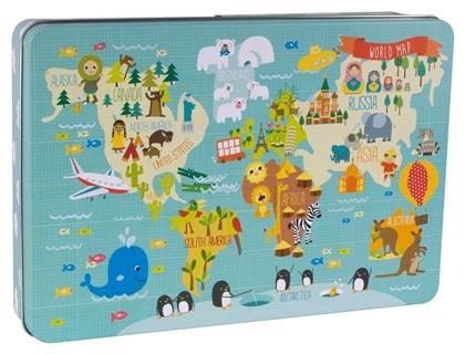 Παιδικό Puzzle World Map Martina Hogan 24pcs Apli Kids