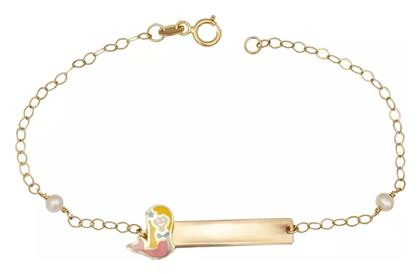 Παιδικό Βραχιόλι Ταυτότητα από Χρυσό 14K