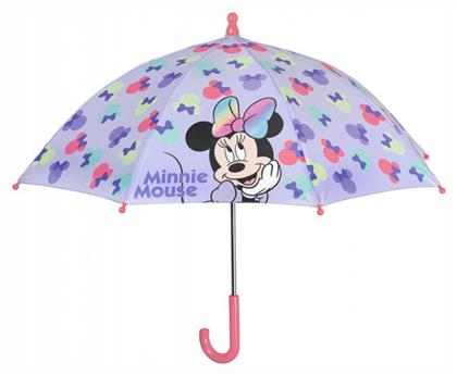 Παιδική Ομπρέλα Μπαστούνι Minnie Μωβ Perletti από το Uniqueshop