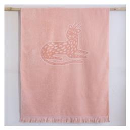 Πετσέτα Θαλάσσης Παιδική Ilana Jacquard Coral Θαλάσσης 70x140cm 100% Βαμβάκι Nima