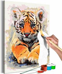 Πίνακας για να τον ζωγραφίζεις - Baby Tiger 40x60 - Διαστάσεις (εκατ)Μήκος: 40 Ύψος: 60 - Polihome