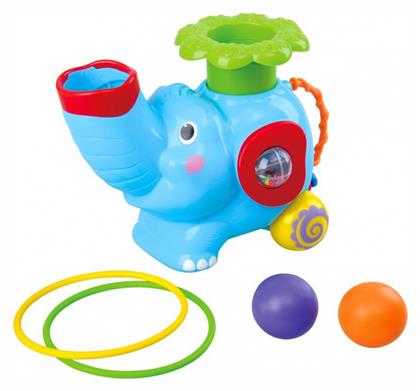 Ελεφαντάκι Pop N Hoop Roller για 12+ Μηνών Playgo από το BlablaToys