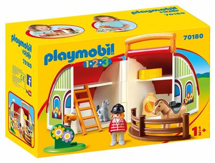 123 My Driving Horse Farm για 1.5+ ετών Playmobil από το BlablaToys