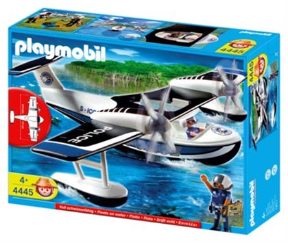 Action Αστυνομικό Υδροπλάνο για 4 ετών Playmobil