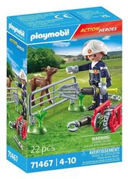 Action Heroes Επιχείρηση Διάσωσης Ζώου για 4-10 ετών Playmobil