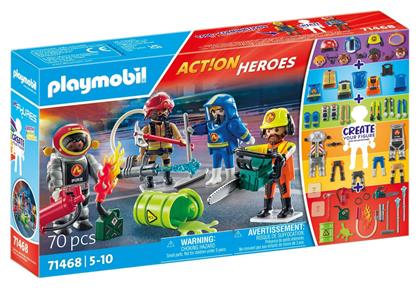 Action Heroes Επιχείρηση Πυροσβεστικής για 5-10 ετών Playmobil