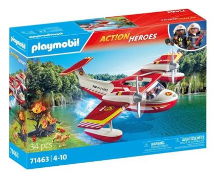 Action Heroes Πυροσβεστικό Υδροπλάνο για 4-10 ετών Playmobil