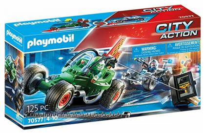 City Action Αστυνομική Καταδίωξη Go-Kart για 4-10 ετών Playmobil