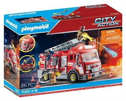 City Action Όχημα Πυροσβεστικής για 4-10 ετών Playmobil