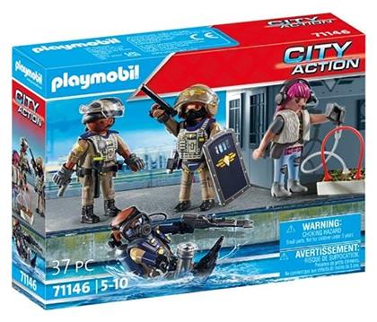 City Action Ομάδα Ειδικών Δυνάμεων για 5-10 ετών Playmobil