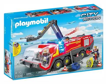 City Action Πυροσβεστικό Όχημα για 4-10 ετών Playmobil από το BlablaToys