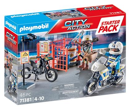 City Action Starter Pack Αστυνομία για 4-10 ετών Playmobil