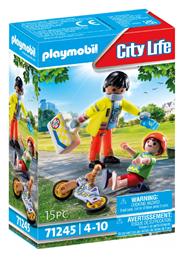 City Life Διασώστης Και Παιδάκι για 4-10 ετών Playmobil