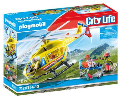 City Life Ελικόπτερο Πρώτων Βοηθειών για 4-10 ετών Playmobil