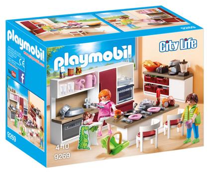 City Life Κουζίνα για 4-10 ετών Playmobil